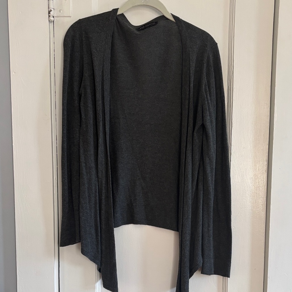 BE COOL Charcoal Women's Cardigan by Bajee Collection Size M